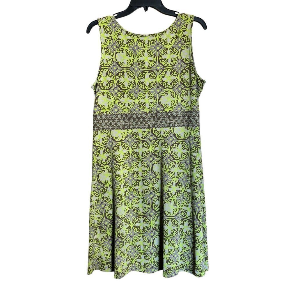 Life Is Good Dress Womens 10 Multicolor Paisley Boho Print Sleeveless Sundress - Picture 5 of 8